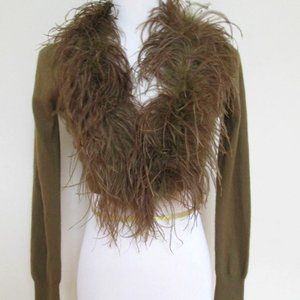 Betsy Johnson Crop Sweater